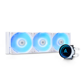 Iceberg 360 AIO water cooling RGB white