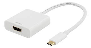 USB-C to HDMI adapter, 4096x2160 30Hz, white